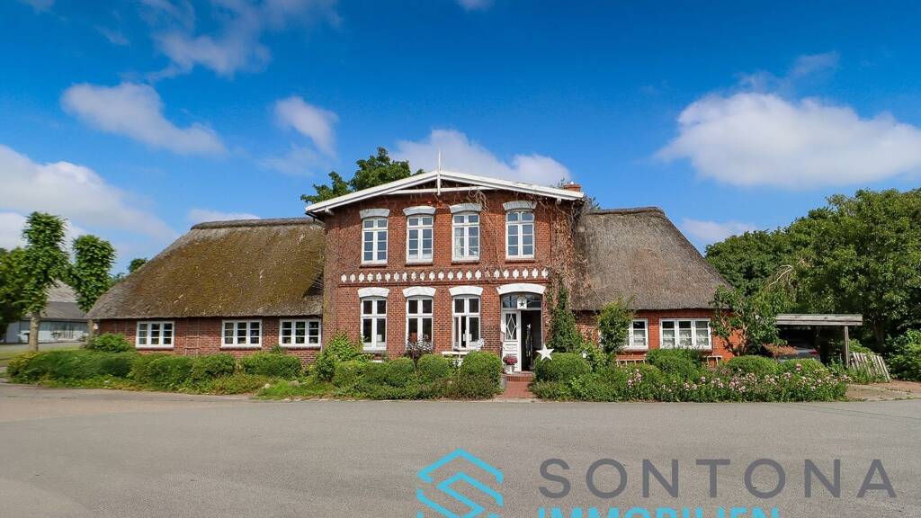 Einfamilienhaus zum Kauf 399.500 € 6 Zimmer 203,2 m² 1.021 m² Grundstück frei ab sofort West-Bargum Bargum 25842