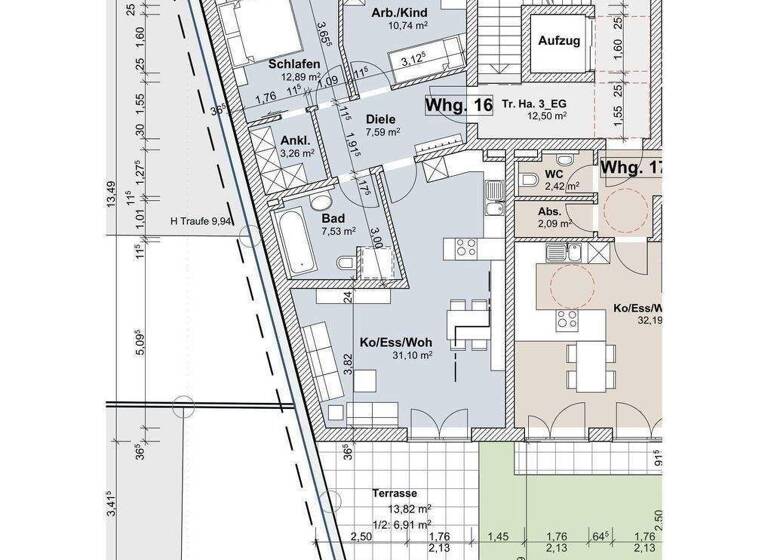 Wohnung zum Kauf provisionsfrei 528.200 € 3 Zimmer 80 m² EG Schutterstr. 8 Ingolstadt 85049