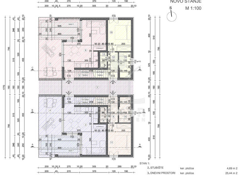 Maisonette zum Kauf 375.000 € 4 Zimmer 117,4 m² 1. Geschoss Njivice 51511