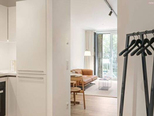 Wohnung zur Miete - Erstbezug 995 € 2 Zimmer 45 m² 11. Geschoss frei ab sofort Donau-City-Straße Wien 1220