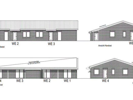 Wohnung zur Miete 627 € 2 Zimmer 50,2 m² EG frei ab 15.06.2026 Moorchaussee 12a Wischhafen 21737