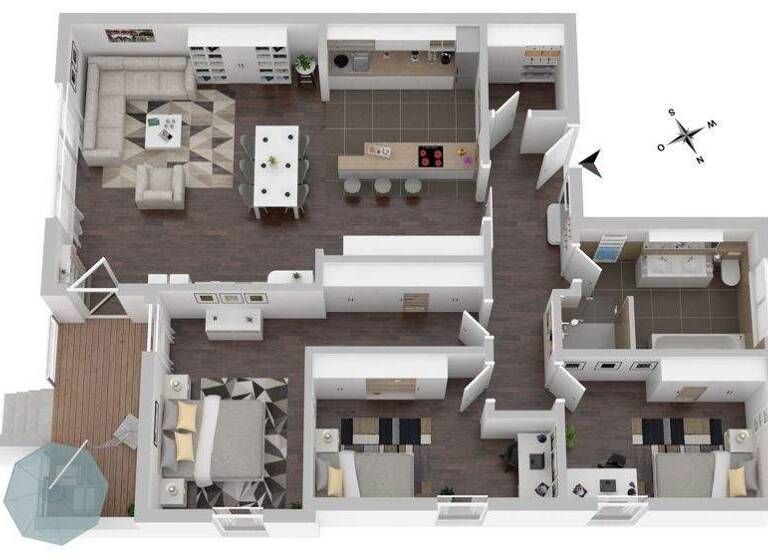 Wohnung zum Kauf provisionsfrei 559.000 € 4 Zimmer 109,7 m² Frühlingstraße 14 Weiherhof Zirndorf / Weiherhof 90513