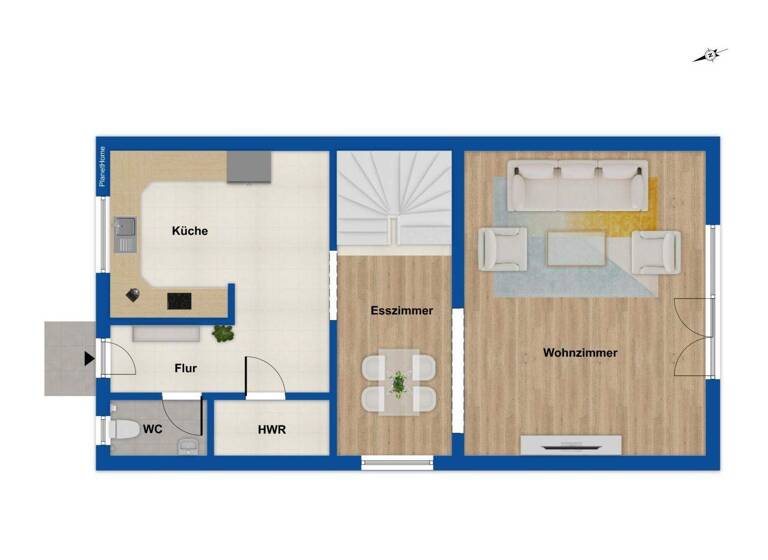 Reihenendhaus zum Kauf 420.000 € 4 Zimmer 113,7 m² 374,5 m² Grundstück Eckernförde 24340