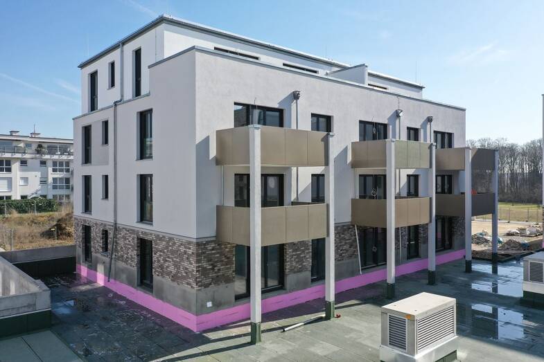 Penthouse zur Miete 1.600 € 3 Zimmer 92,1 m² 3. Geschoss frei ab 01.10.2025 Am Wasserwerkswald 4 Hattersheim Hattersheim 65795