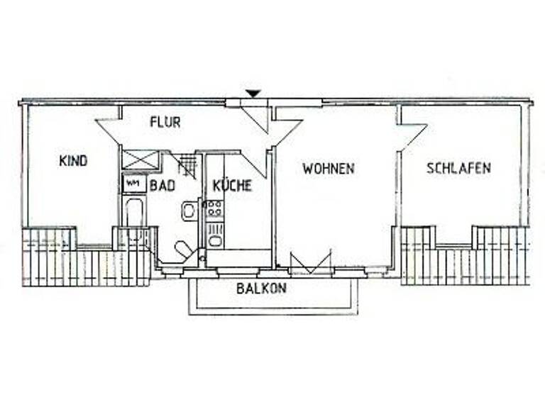 Wohnung zum Kauf 75.000 € 3 Zimmer 82 m²<br/>Wohnfläche 4.<br/>Geschoss Schmelzhüttenstraße 35 Südbahnhof / Reichsstraße Gera 07545