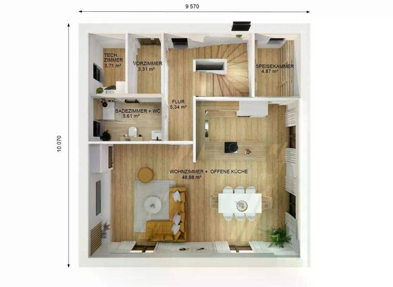 Haus zum Kauf 327.430 € 4 Zimmer 145,6 m²