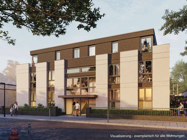 Wohnung zum Kauf - Neubau provisionsfrei 409.000 € 2 Zimmer 68,6 m² 1. Geschoss Horbacher Straße 116 Richterich Aachen 52072