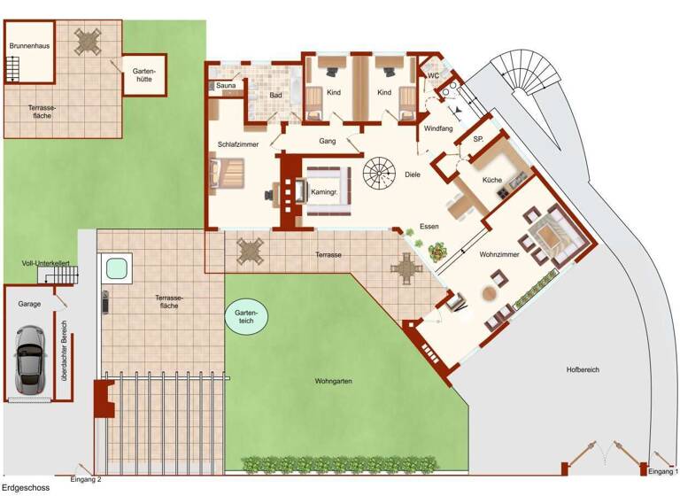 Bungalow zum Kauf 680.000 € 6 Zimmer 252 m² 1.303 m² Grundstück Coburg 96450