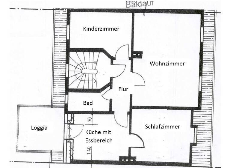 Wohnung zum Kauf 225.000 € 3,5 Zimmer 68 m² 3. Geschoss frei ab sofort Gönnerstraße Bamberg 96050