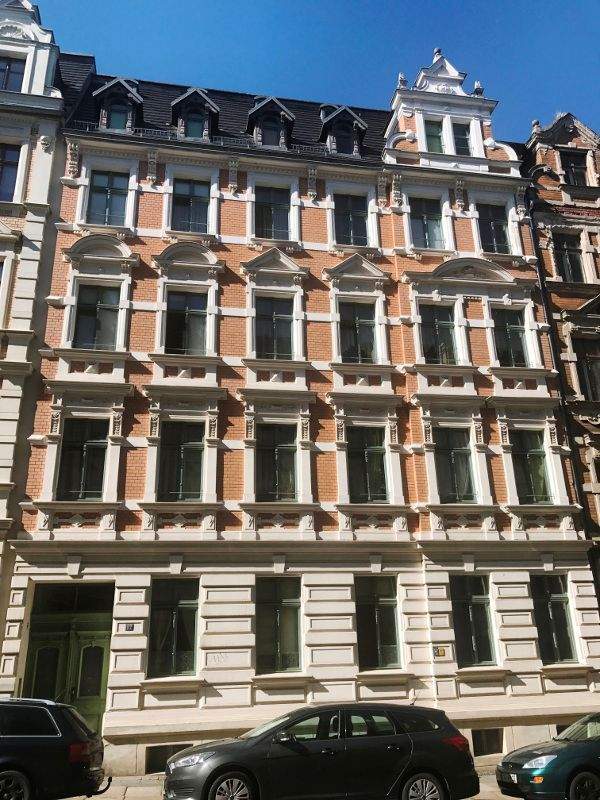 Mehrfamilienhaus mit Balkonen in Görlitz