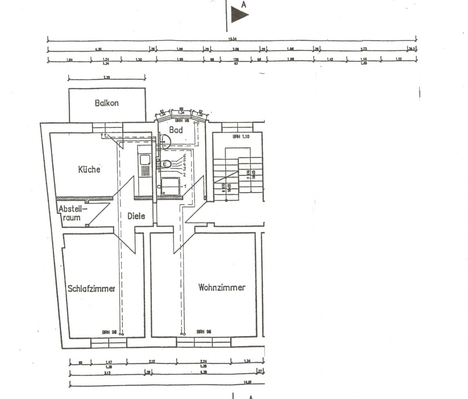 Wohnung zur Miete 385 € 2 Zimmer 63 m²<br/>Wohnfläche 1.<br/>Geschoss 01.03.2025<br/>Verfügbarkeit Klobikauerstr. 32 Merseburg Merseburg 06217