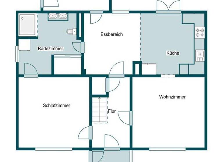Einfamilienhaus zum Kauf 197.500 € 4 Zimmer 115,1 m² 2.176,1 m² Grundstück Kublank 17349