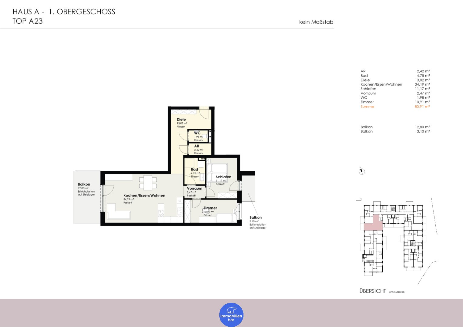 Wohnung zur Miete 650 € 3 Zimmer 80,9 m²<br/>Wohnfläche 1.<br/>Geschoss Leumühle 1 Eferding 4070