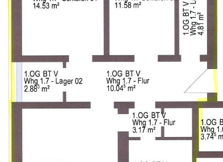 Wohnung zur Miete 920 € 3 Zimmer 92,8 m² 1. Geschoss frei ab sofort Plattling 94447