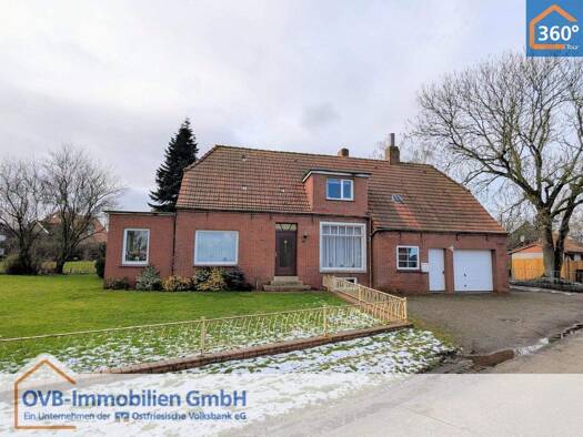 Einfamilienhaus zum Kauf 149.000 € 7 Zimmer 130,9 m² 1.468 m² Grundstück Visquard Krummhörn 26736