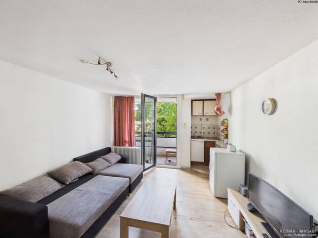 Wohnung zum Kauf 135.000 € 1 Zimmer 33 m² EG Tullnau Weiterer Innenstadtgürtel West / Nord / Ost 90402