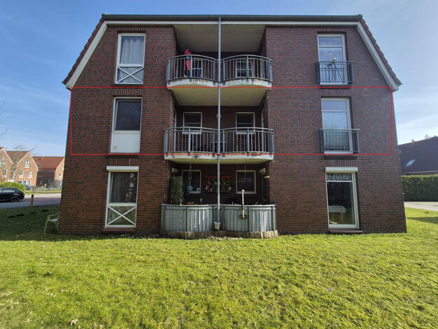 Wohnung zum Kauf provisionsfrei 169.000 € 2 Zimmer 60 m² 1. Geschoss Keplerstraße 12 Larrelt Emden, Ostfriesland 26723