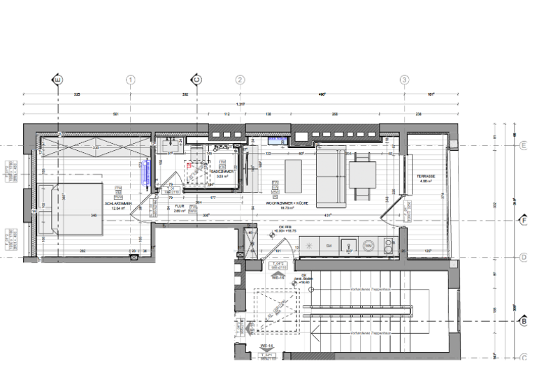 Penthouse zum Kauf 295.000 € 2 Zimmer 38 m²<br/>Wohnfläche 5.<br/>Geschoss Moabit Berlin 10553