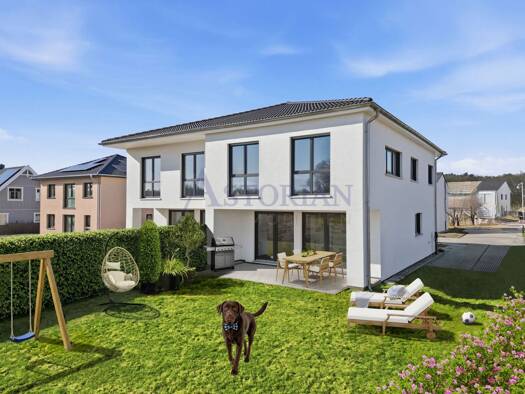 Doppelhaushälfte zum Kauf - Erstbezug provisionsfrei 540.000 € 4 Zimmer 120,1 m² 261 m² Grundstück frei ab sofort Beelitz Beelitz 14547