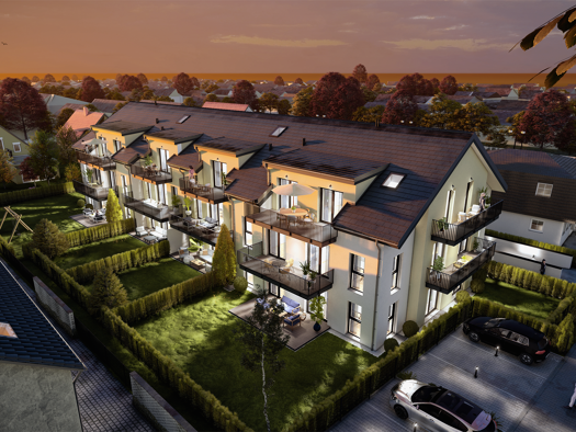 Penthouse zum Kauf - Erstbezug provisionsfrei 530.000 € 3 Zimmer 104,7 m² 2. Geschoss frei ab sofort Friedrich-Ebert-Straße 3 Egelsbach 63329