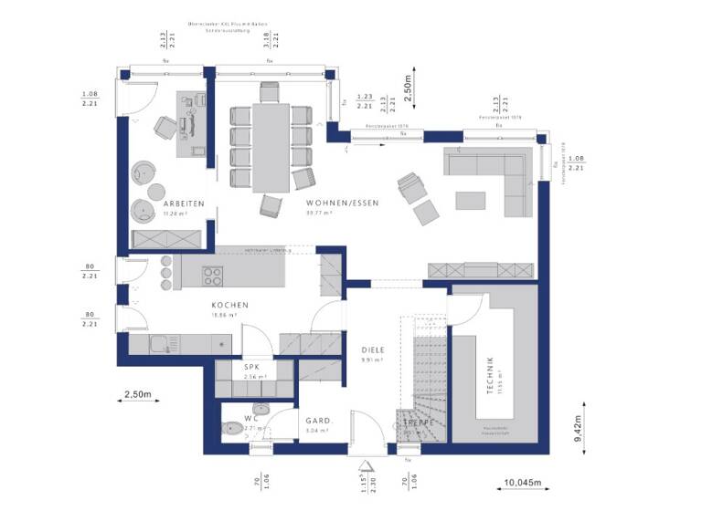 Einfamilienhaus zum Kauf provisionsfrei 466.658 € 4 Zimmer 152 m² 700 m² Grundstück Georgenthal/Thüringer Wald 99887