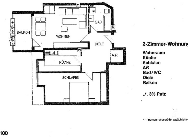 Wohnung zur Miete 850 € 2 Zimmer 70,6 m² 3. Geschoss frei ab sofort Altdorf Altdorf bei Nürnberg 90518
