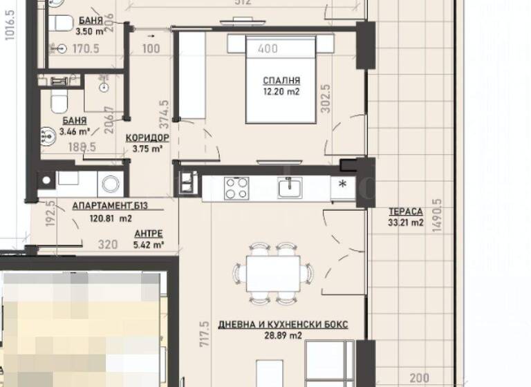 Wohnung zum Kauf 309.038 € 3 Zimmer 137,8 m² Sofia