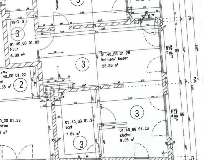 Wohnung zur Miete 732 € 2 Zimmer 76,4 m² Gartenstraße 68 Aalen 73430
