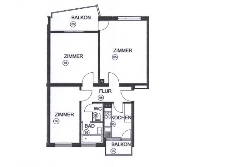 Wohnung zum Kauf 265.000 € 3 Zimmer 65,2 m² 2. Geschoss Aalstraße 32 Mönchfeld Stuttgart 70378