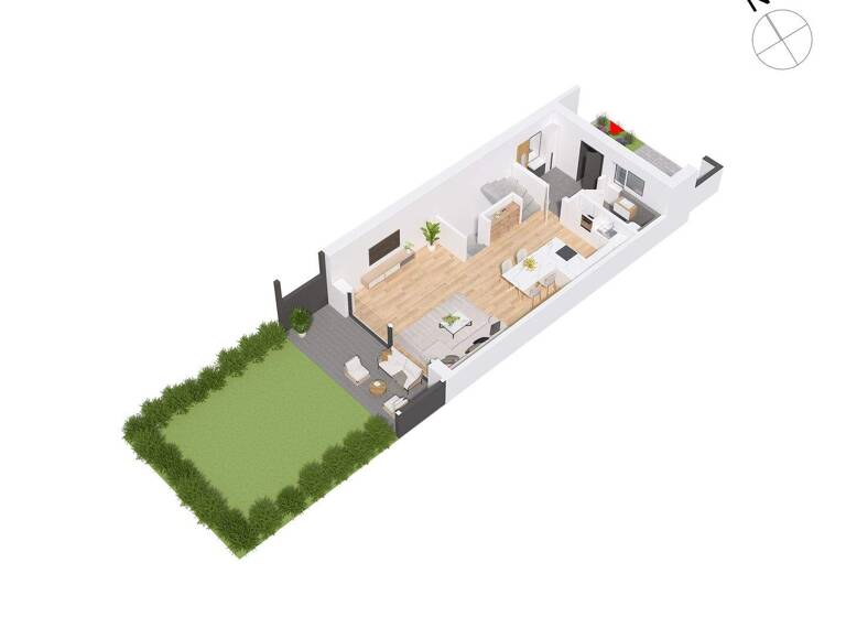 Haus zum Kauf provisionsfrei als Kapitalanlage geeignet 549.900 € 4 Zimmer 110,3 m² 127 m² Grundstück Kaufbeuren-Neugablonz Kaufbeuren 87600