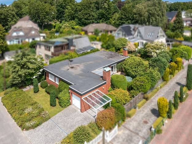 Bungalow zum Kauf 899.000 € 3 Zimmer 140 m² 854 m² Grundstück frei ab sofort Wellingsbüttel Hamburg 22391