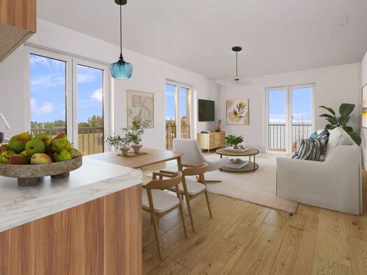 Wohnung zum Kauf - Erstbezug provisionsfrei als Kapitalanlage geeignet 402.250 € 2 Zimmer 60 m² Tammensiel 4 Pellworm 25845