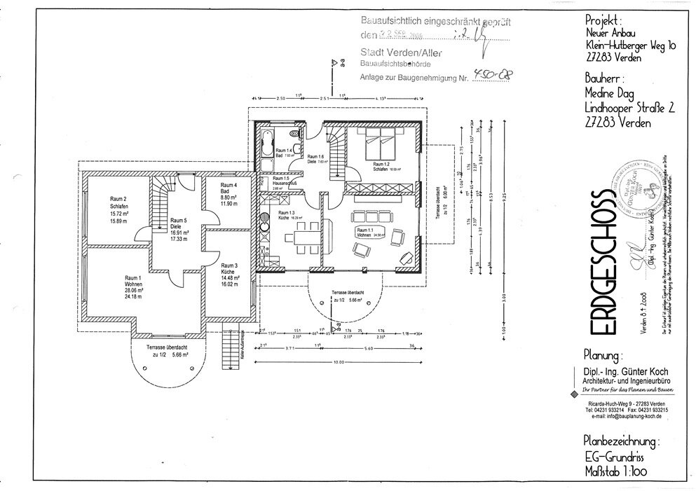 Haus zur Miete 1.500 € 180 m²<br/>Wohnfläche Verden - Mitte Verden (Aller) 27283