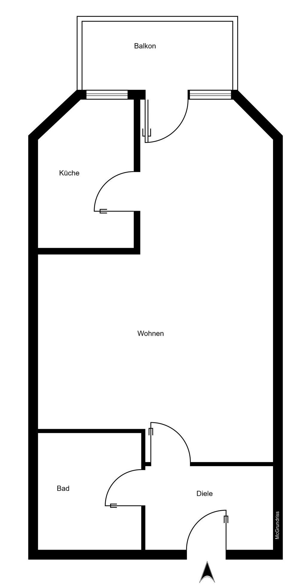 Wohnung zum Kauf 198.000 € 1 Zimmer 46,4 m²<br/>Wohnfläche 2.<br/>Geschoss ab sofort<br/>Verfügbarkeit In de Wisch 4 Schenefeld 22869