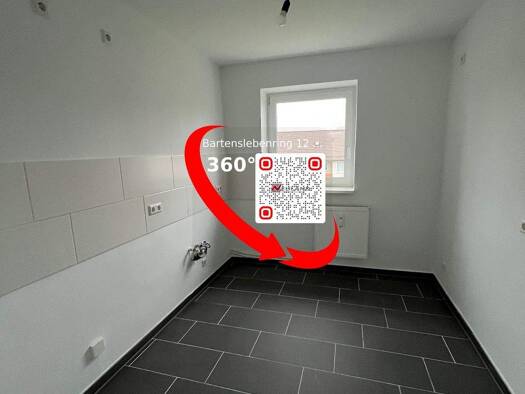 Wohnung zur Miete 524 € 3 Zimmer 64,4 m² 3. Geschoss frei ab sofort Bartenslebenring 12 Tiergartenbreite Wolfsburg 38448