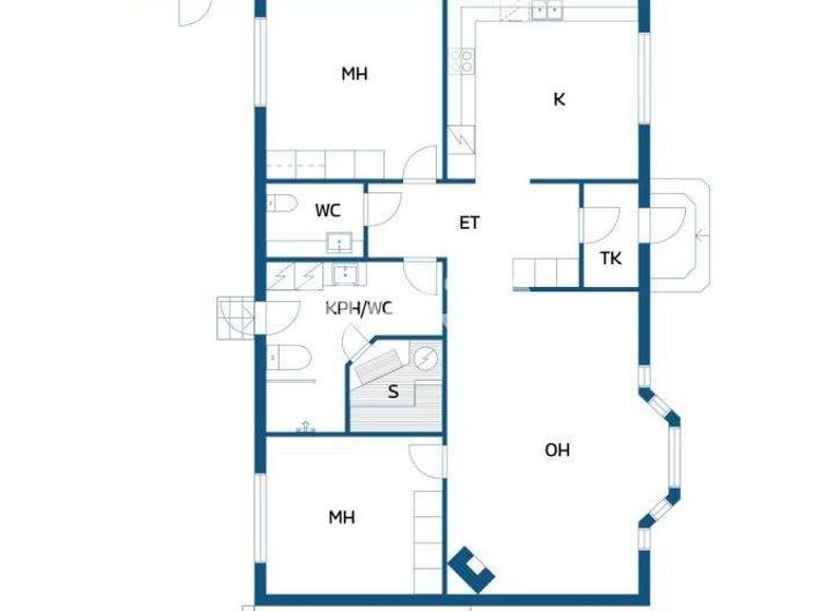 Doppelhaushälfte zum Kauf 199.000 € 3 Zimmer 80 m² 1.300 m² Grundstück Mansikkapolku 7 Porvoo 06100