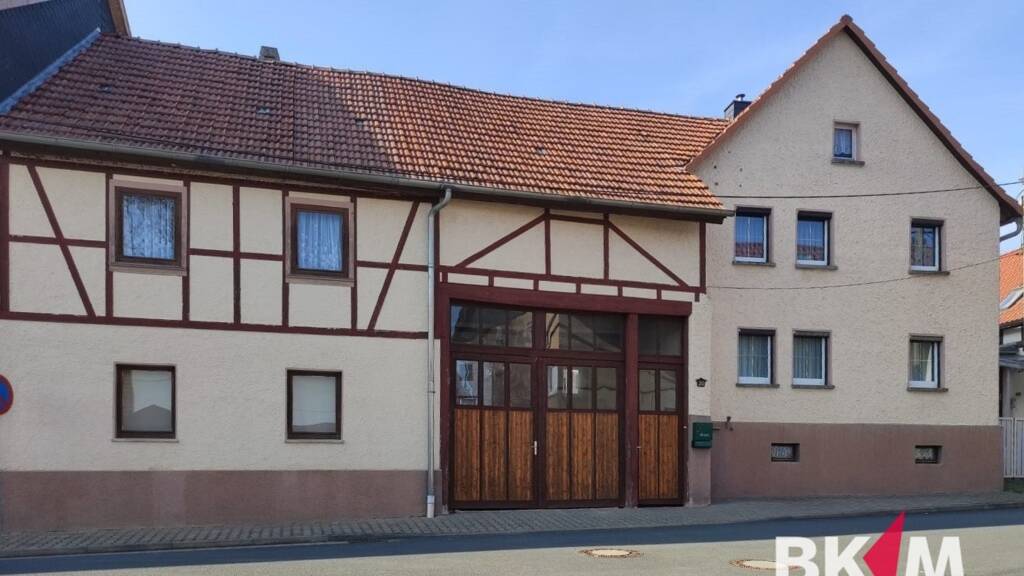 Bauernhaus zum Kauf 145.000 € 7 Zimmer 152,5 m² 2.594 m² Grundstück Ütteroda Krauthausen 99819