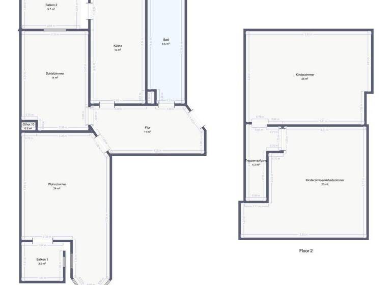 Maisonette zur Miete 1.095 € 4 Zimmer 107 m² 2. Geschoss Sörgelstraße 4 Freital 01705