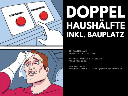Doppelhaushälfte zum Kauf provisionsfrei 734.510 € 5 Zimmer 155 m² 306 m² Grundstück Schwieberdingen 71701