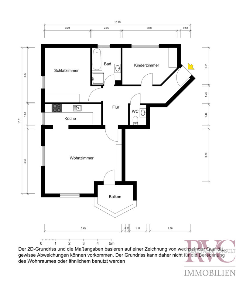 Wohnung zum Kauf 349.000 € 3 Zimmer 69 m²<br/>Wohnfläche 2.<br/>Geschoss Koppl / Habach 5321