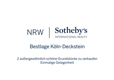 Freizeitgrundstück zum Kauf provisionsfrei 9.600.000 € 2.579 m² Grundstück Lindenthal Köln 50935