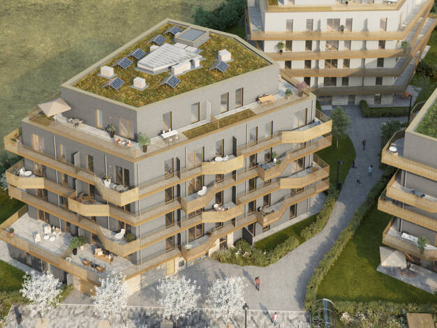 Wohnung zum Kauf - Erstbezug provisionsfrei 280.000 € 2 Zimmer 45,2 m² 1. Geschoss Wien 1210