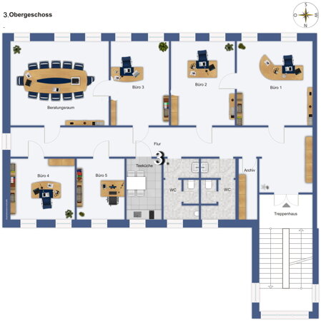 Bürogebäude zur Miete 2.240 € 198 m²<br/>Bürofläche Wintergartenstraße 11 Zentrum - Ost Leipzig 04103