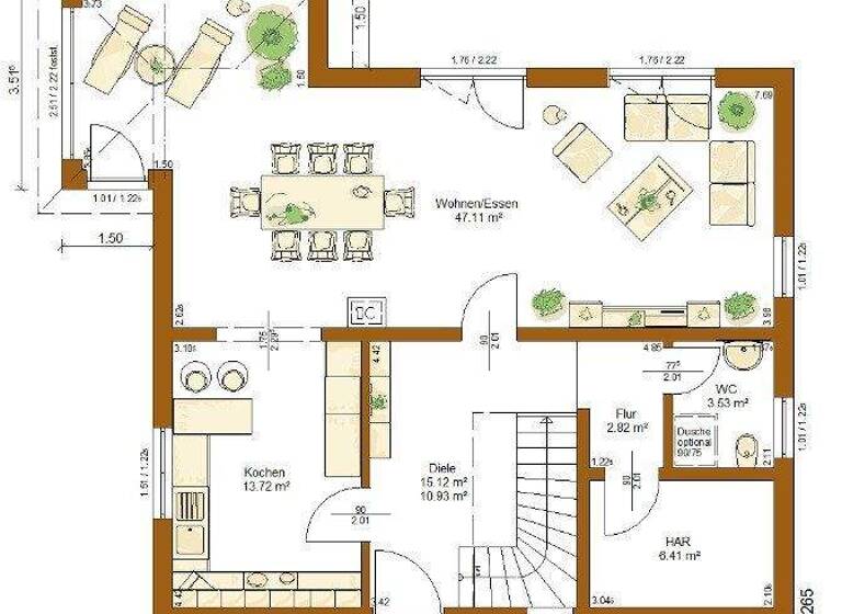 Villa zum Kauf provisionsfrei 600.000 € 5 Zimmer 160 m² 660 m² Grundstück Gollwitz Brandenburg an der Havel 14776