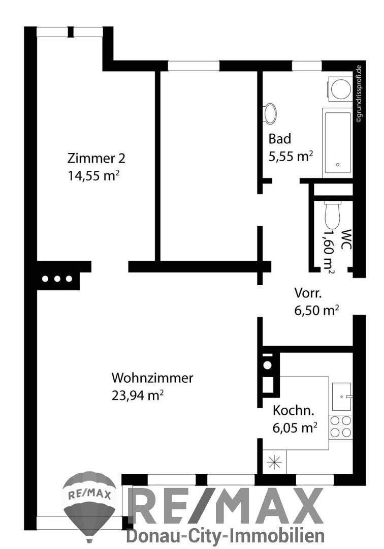 Wohnung zum Kauf 149.000 € 3 Zimmer 74 m²<br/>Wohnfläche Furth bei Göttweig 3511