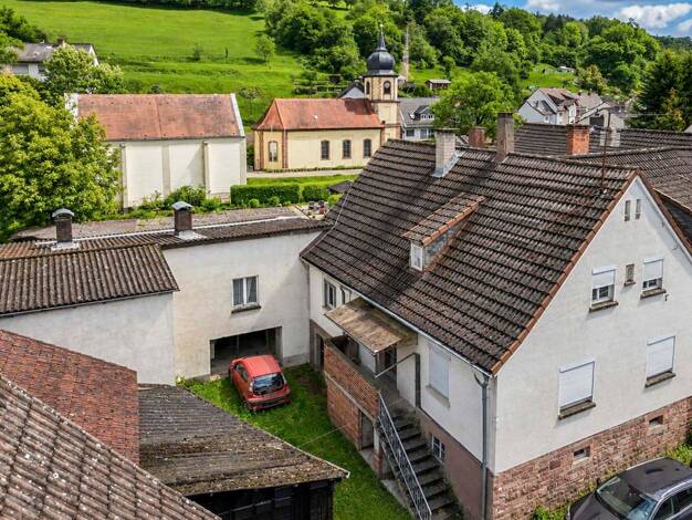 Einfamilienhaus zum Kauf 149.000 € 17 Zimmer 265,3 m² 430,3 m² Grundstück Hobbach Eschau 63863