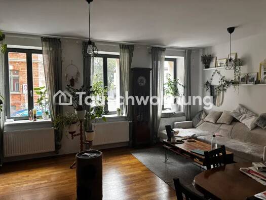 Wohnung zur Miete Tauschwohnung 745 € 4 Zimmer 83 m² 1. Geschoss Neulindenau Leipzig 04179