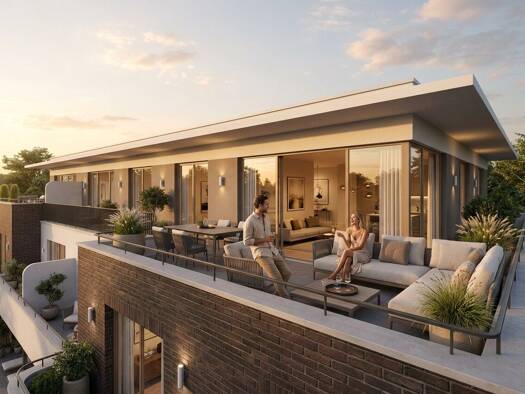 Penthouse zum Kauf - Neubau provisionsfrei 566.700 € 3,5 Zimmer 86,6 m² 3. Geschoss Kochendorf Bad Friedrichshall 74177