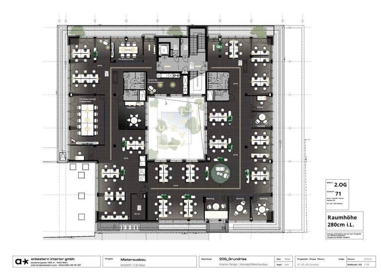 Bürofläche zur Miete 23 € 381,4 m² Bürofläche Wien / Wien 13., Hietzing 1130