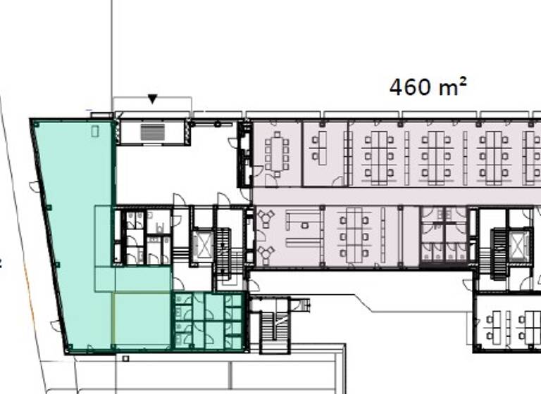 Bürofläche zur Miete - Erstbezug 17,50 € 690 m² Bürofläche teilbar ab 230 m² Mittelstr. 3 Schönefeld 12529